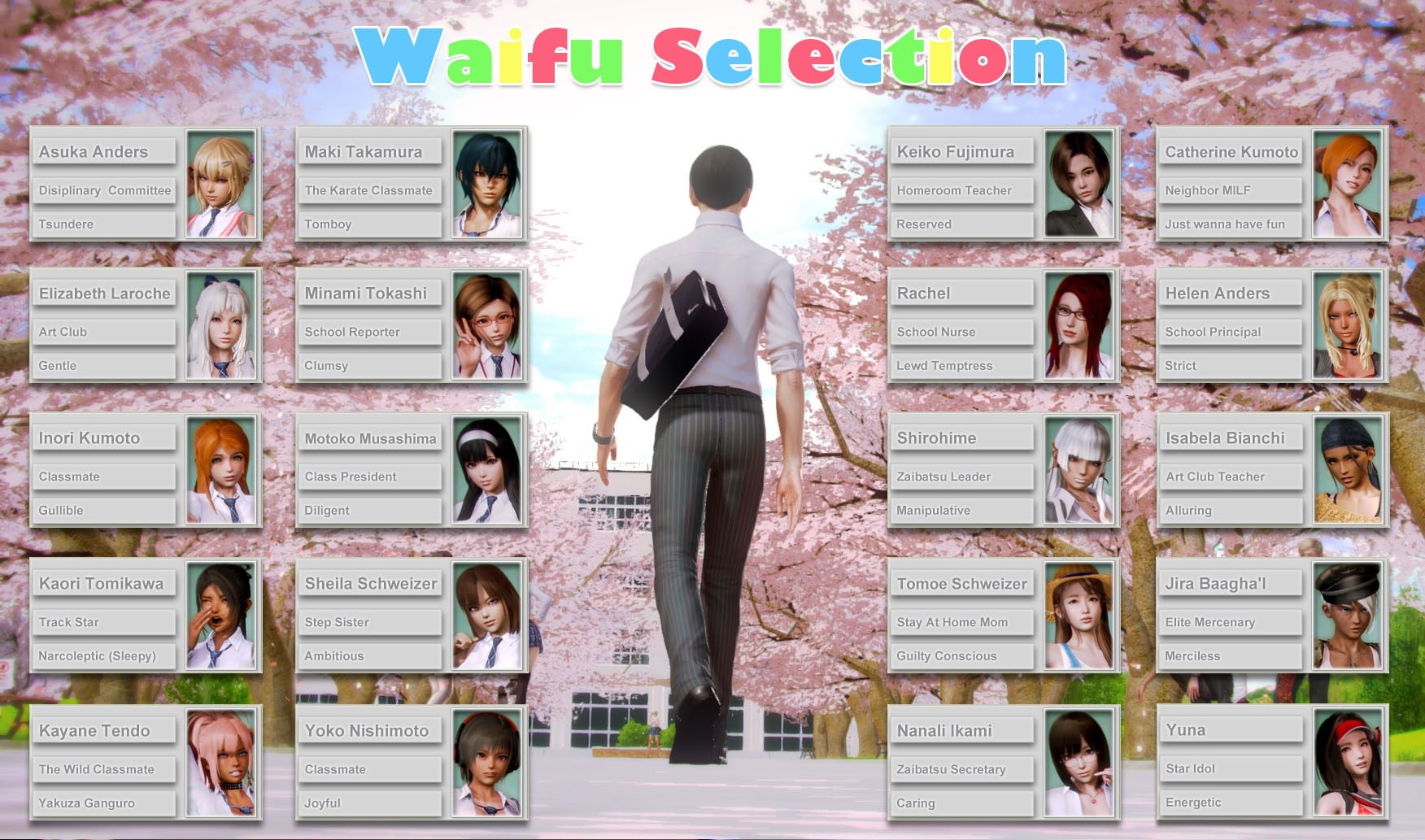 Patreon waifu academy Waifu by