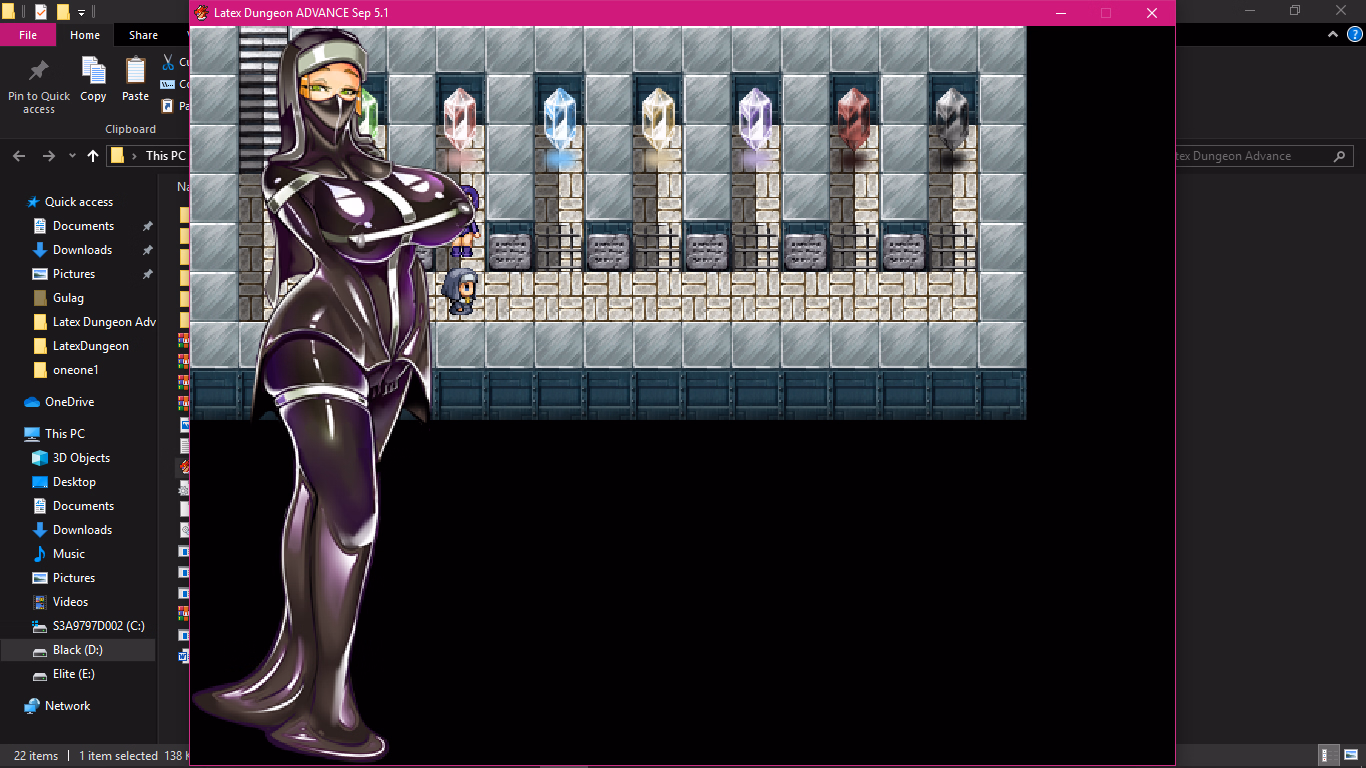 Latex dungeon save