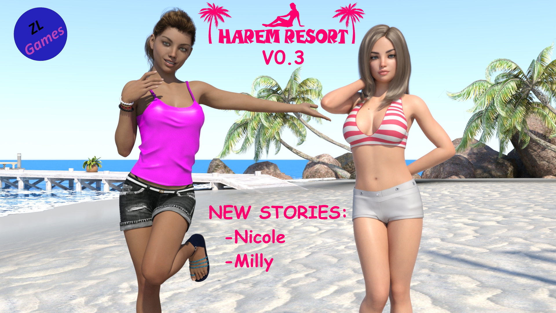 Release Harem Resort V0.3 for patrons 20$ or more.