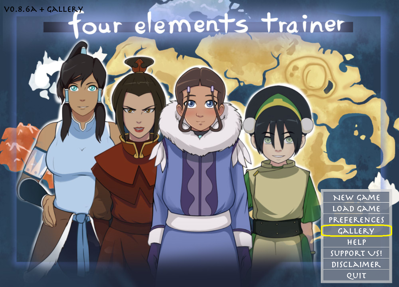 Four elements trainer android