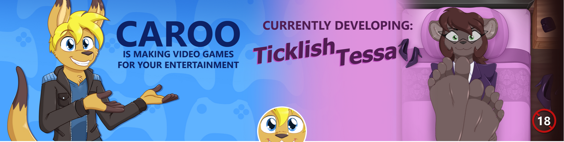 Overview: Ticklish Tessa is an interactive tickling video game. 