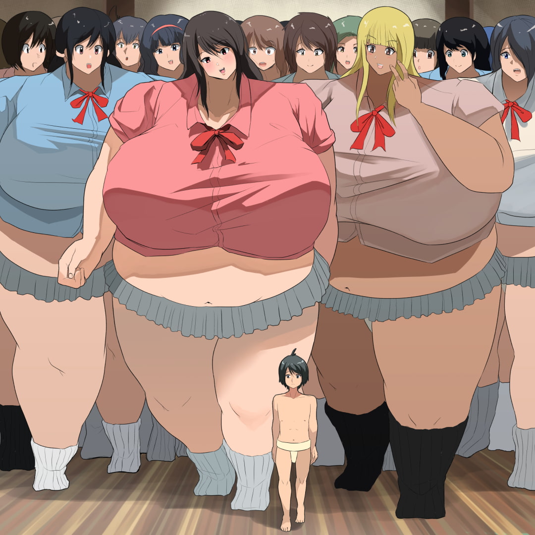 Just simply joining a giantess women’s sumo wrestling club
