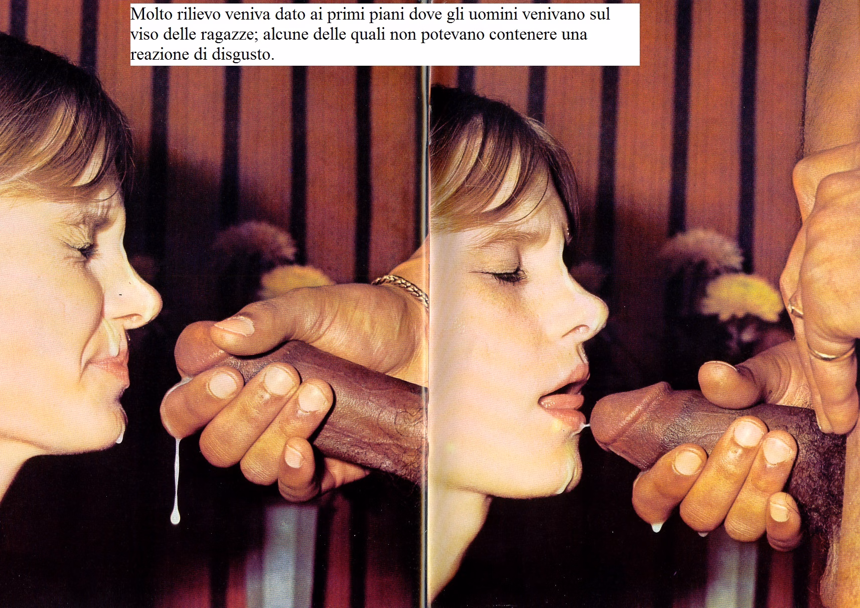 Color climax sucking daddy