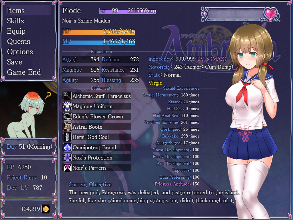 Ambrosia game walkthrough