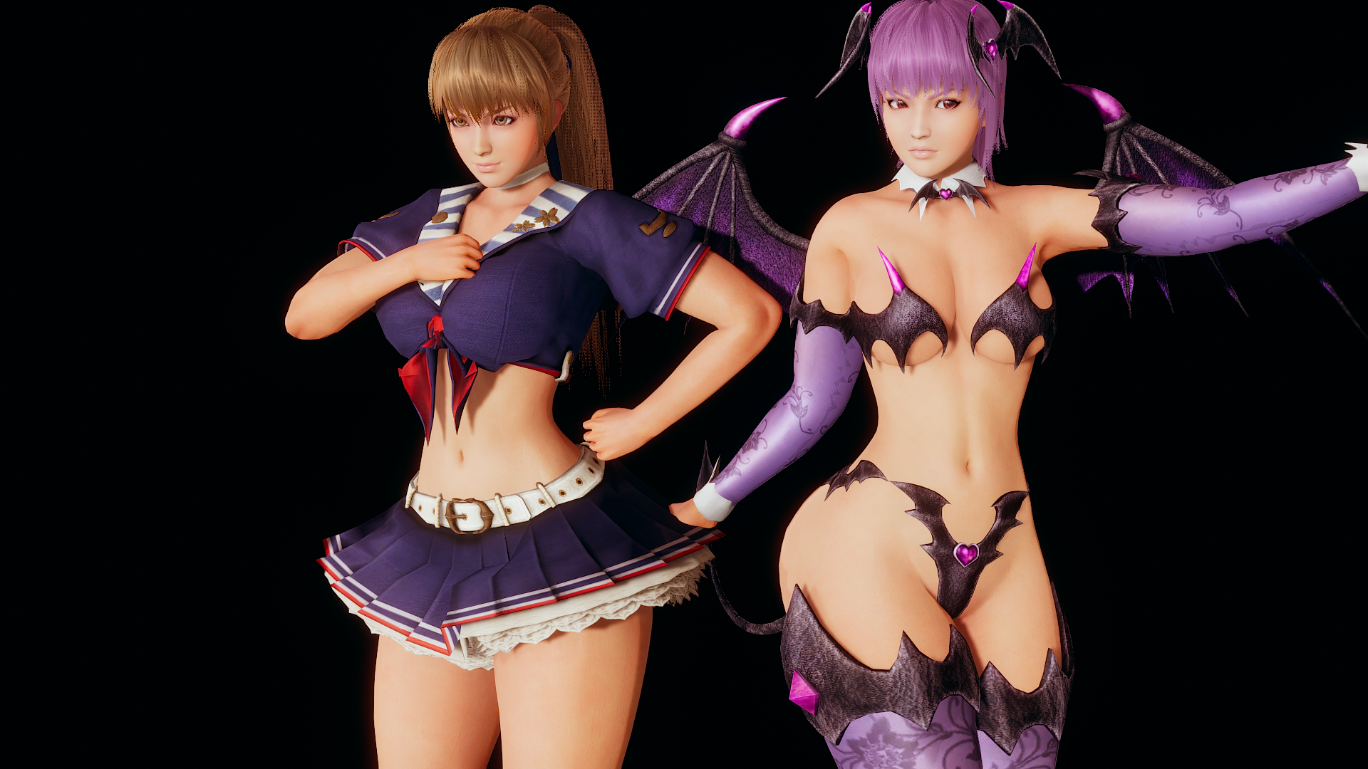 Kasumi and Ayane HS2 by Roy12, my edited... 