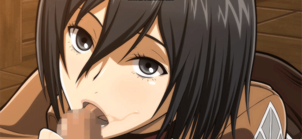 Basically a game about Mikasa giving blowjobs under the idea that this woul...