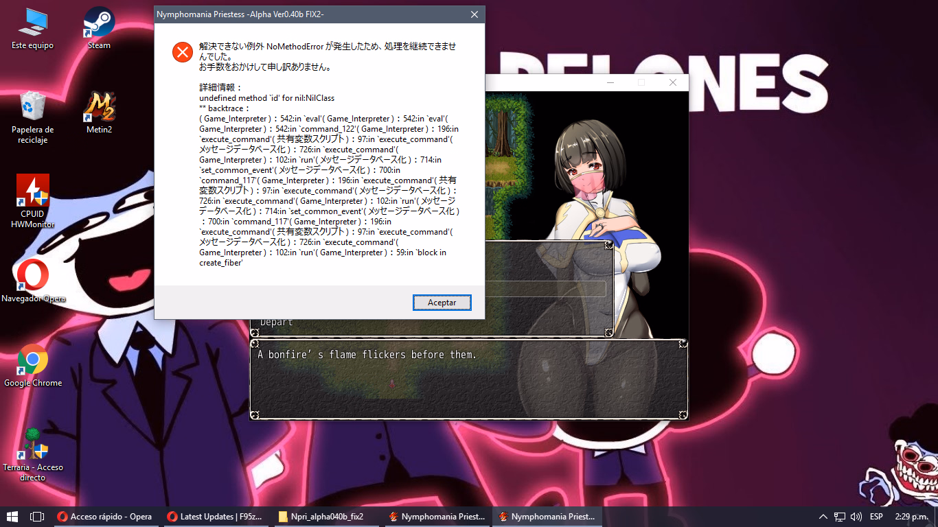 Nymphomania priestess