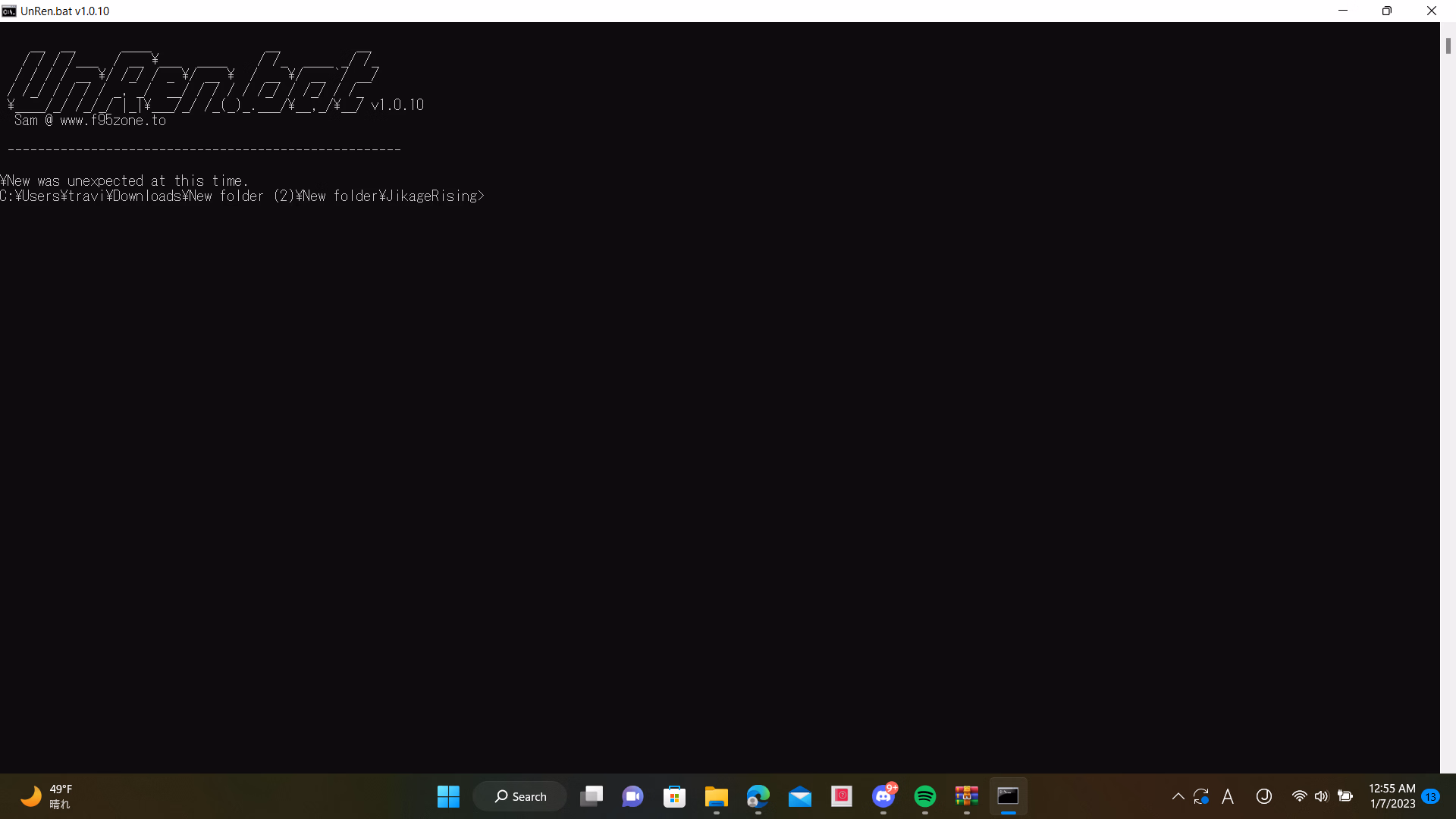 Tool - Ren'Py - UnRen.bat v1.0.11d - RPA Extractor, RPYC Decompiler ...