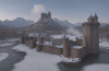 00055-28574336-heroic fantasy, a small castle with moat and single tower, wooden buildings, sm...png