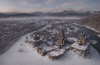 00056-792490298-heroic fantasy, a small castle on top a small hillock, single tower, wooden bu...png