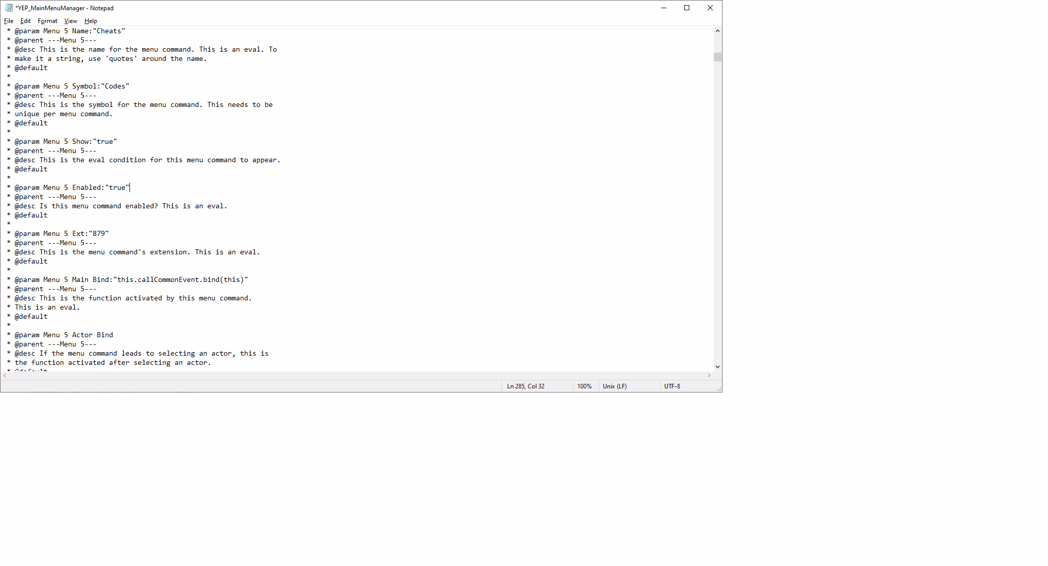 Mod Cheat Mod RPGM Roundscape Adorevia Lain's Cheat Mod [v5.3b