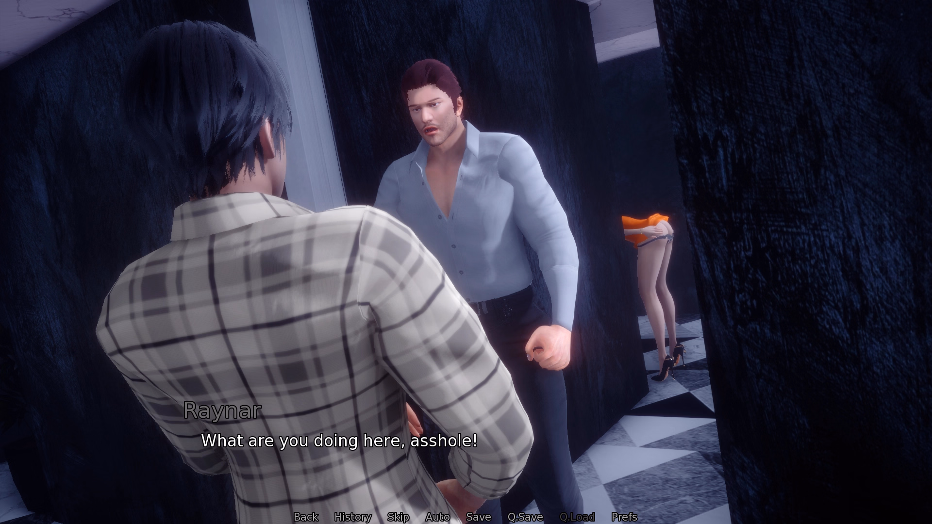 VN Ren'Py Abandoned Wake up and change [v0.001] [KARKAS NYAMCO] screenshot