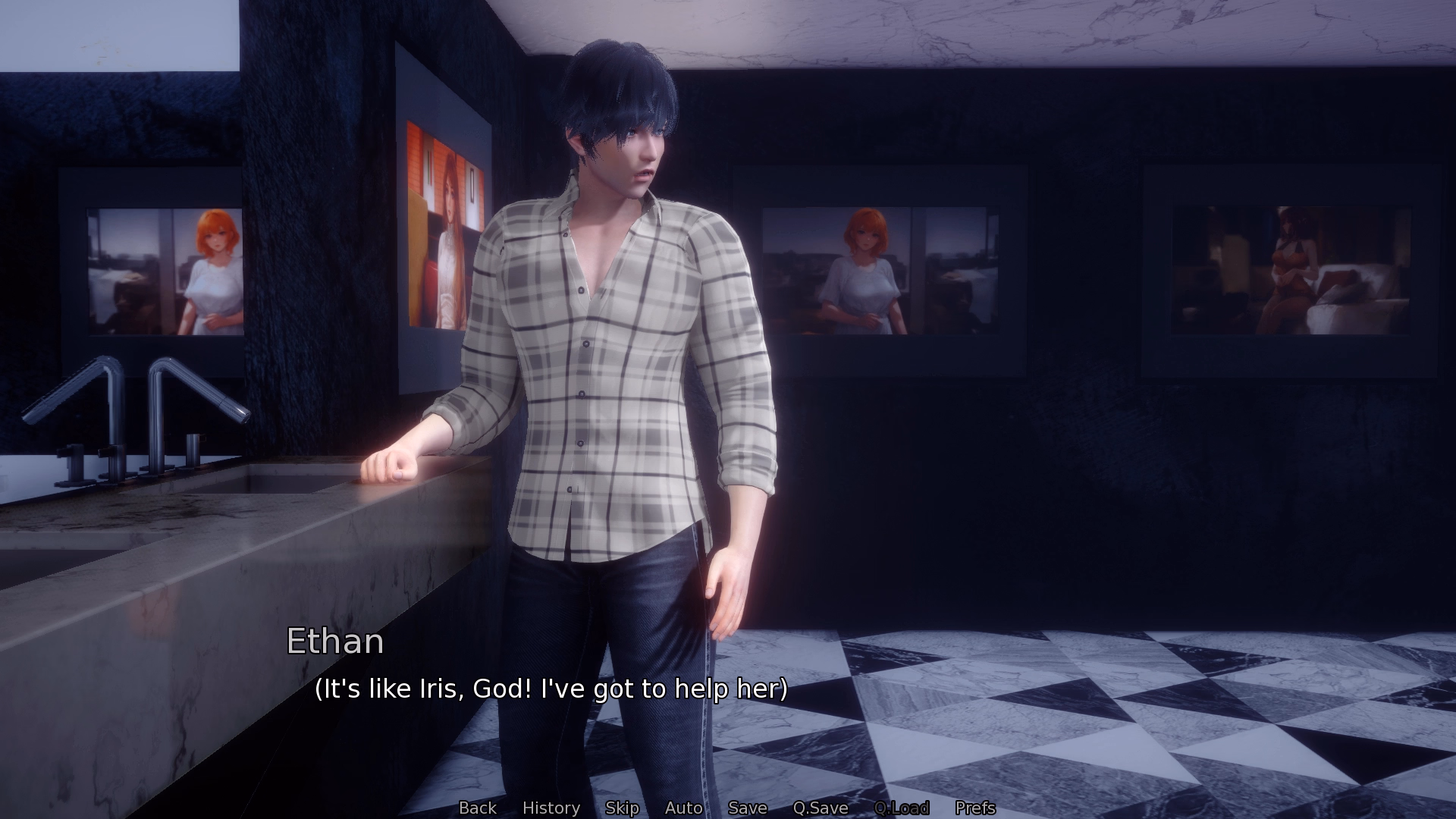 VN Ren'Py Abandoned Wake up and change [v0.001] [KARKAS NYAMCO] screenshot