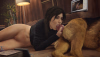 [Athazel] Lara with dog.png