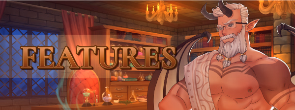 VN Unity Completed My Incubi Harem [v1.0.4a] [Male Doll] screenshot