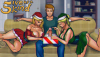 2024_Christmas_Wallpaper_Dick_in_a_Box_Low_Rez_VHS_Effect.png