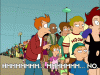 Futurama Hmmm No.gif