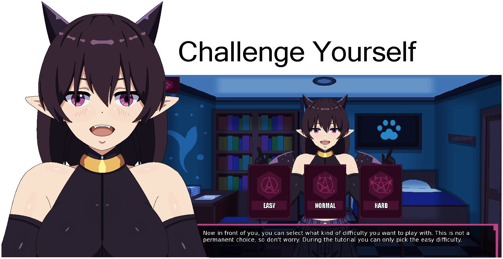 VN Ren'Py Succubus Challenge [Demo 2] [Xoullion] screenshot