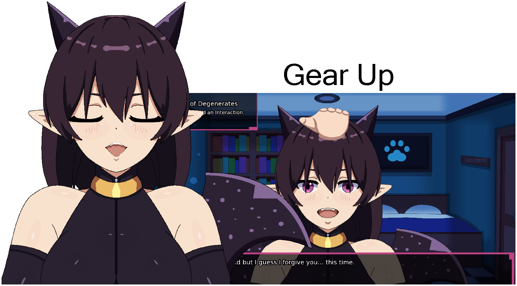 VN Ren'Py Succubus Challenge [Demo 2] [Xoullion] screenshot