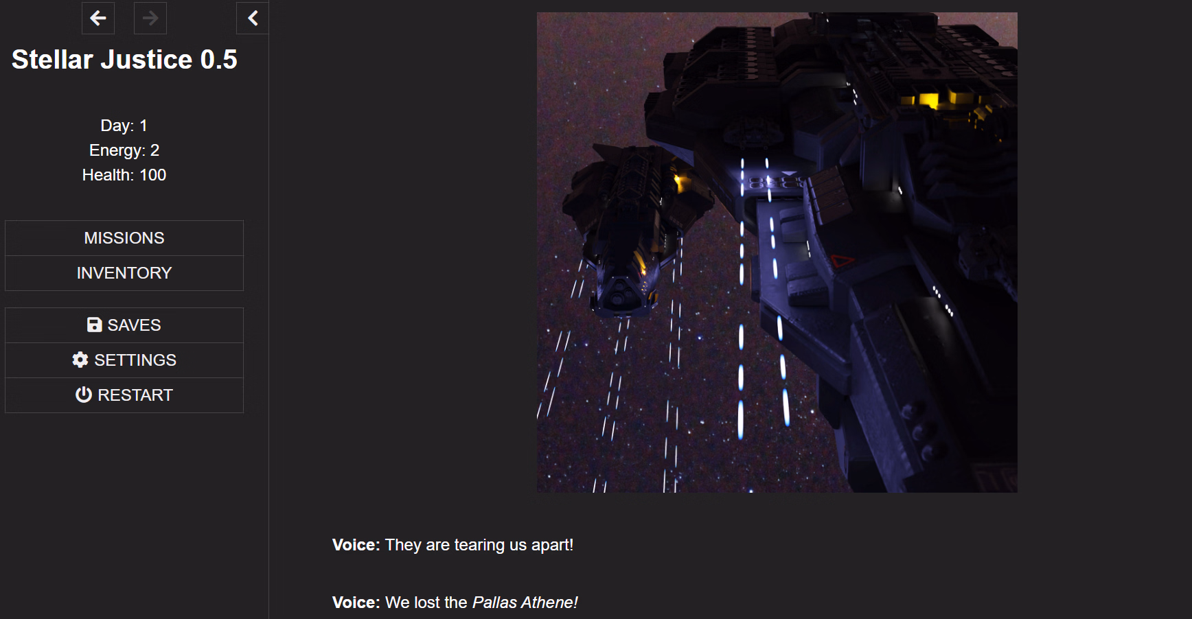 HTML Stellar Justice [v0.66] [Primal356] screenshot