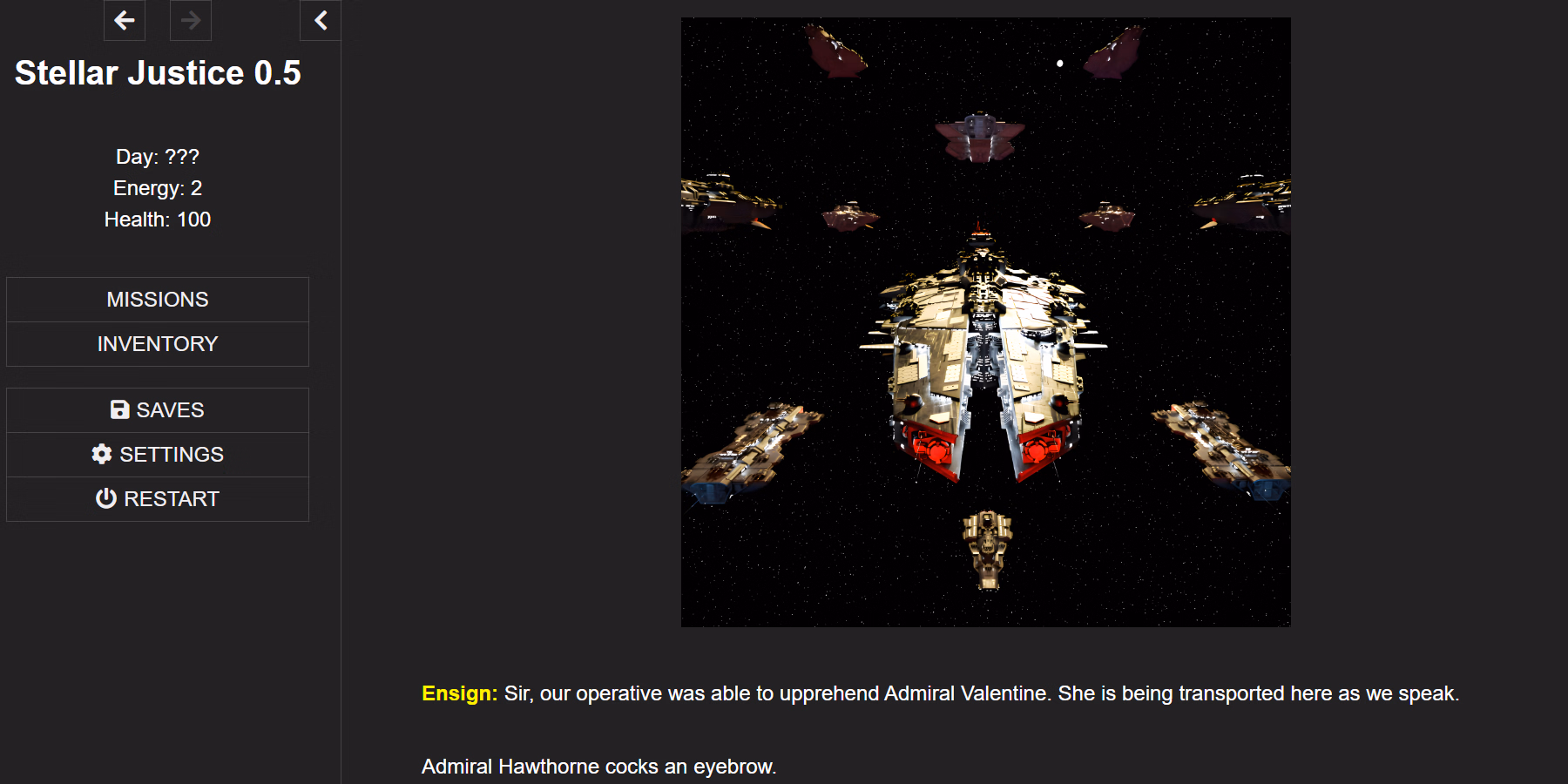 HTML Stellar Justice [v0.66] [Primal356] screenshot