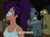 Futurama Bender Laugh Made Myself Feel Bad.gif