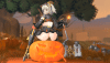 Burnice riding a pumpkin (4k).gif