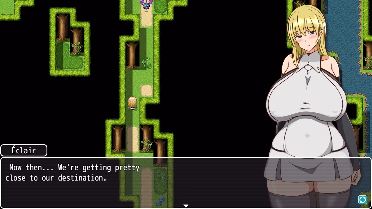 RPGM Completed Eclair will be sexually harassed again today [Final] [42 shops] screenshot