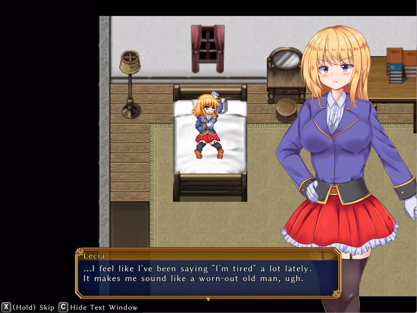 Wolf RPG Completed Warrior Maiden Lecia and the Lost Fortress [Steam] [kurotozakka] screenshot