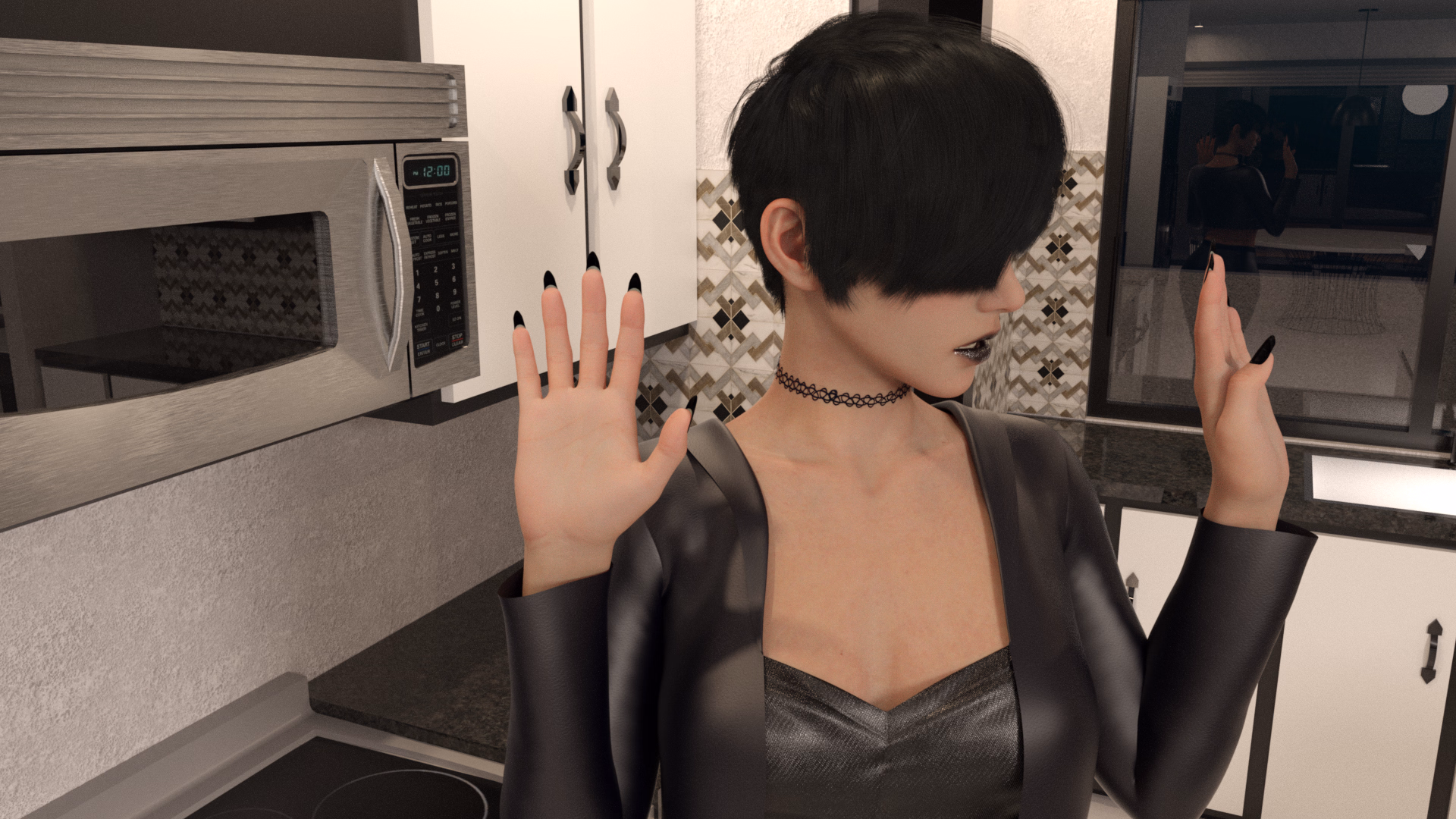 VN Ren'Py Abandoned Dysfunct [Demo] [Cummz] screenshot