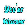 Youre Welcome Sticker by Demic - Find & Share on GIPHY.gif