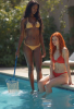 dark_skinned_woman_in_a_gold_bikini_standing_on_the_edge_of_a_swimming_pool_using_a_cleaning_n...png