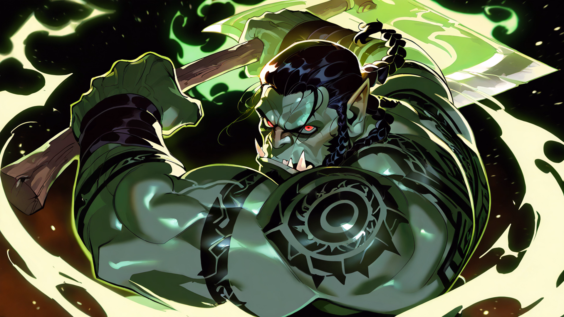 VN Ren'Py The Last Orc Must Get Ten Wives [v1.1] [AllForOne124] screenshot