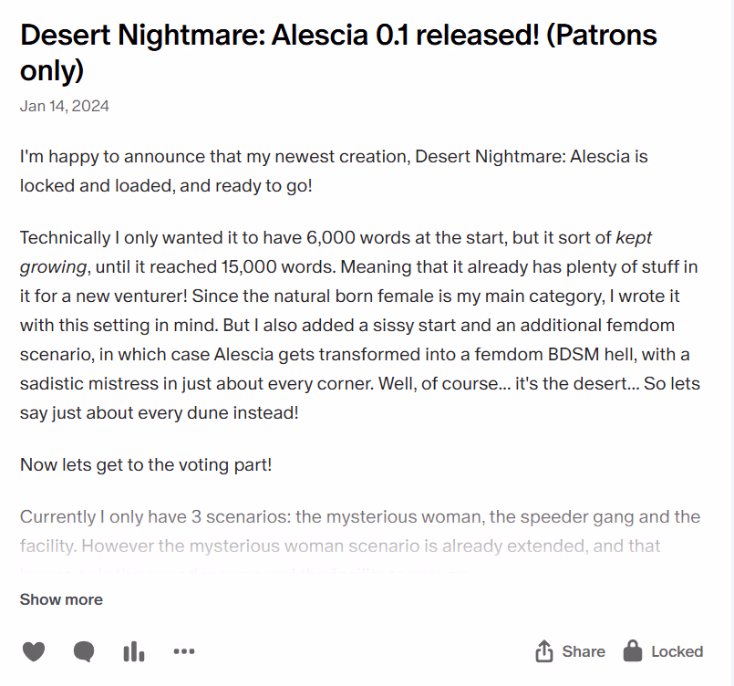 HTML Desert Nightmare [v0.70] [Primal356] screenshot