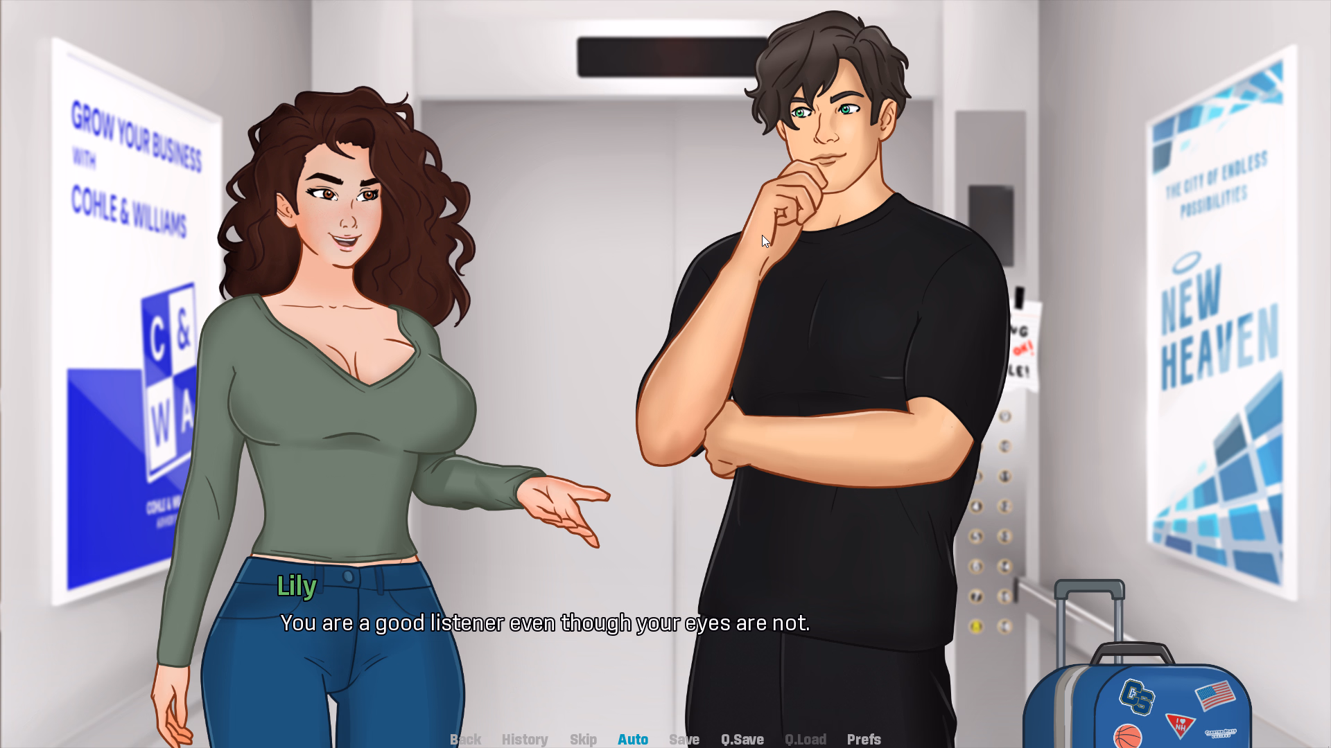 VN Ren'Py Destined Dreams [v0.1] [Melwen] screenshot