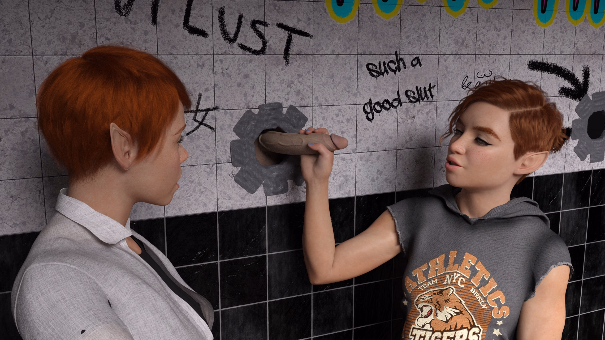 VN Ren'Py Onhold Two of a Kind [Demo] [Sneaky Games] screenshot