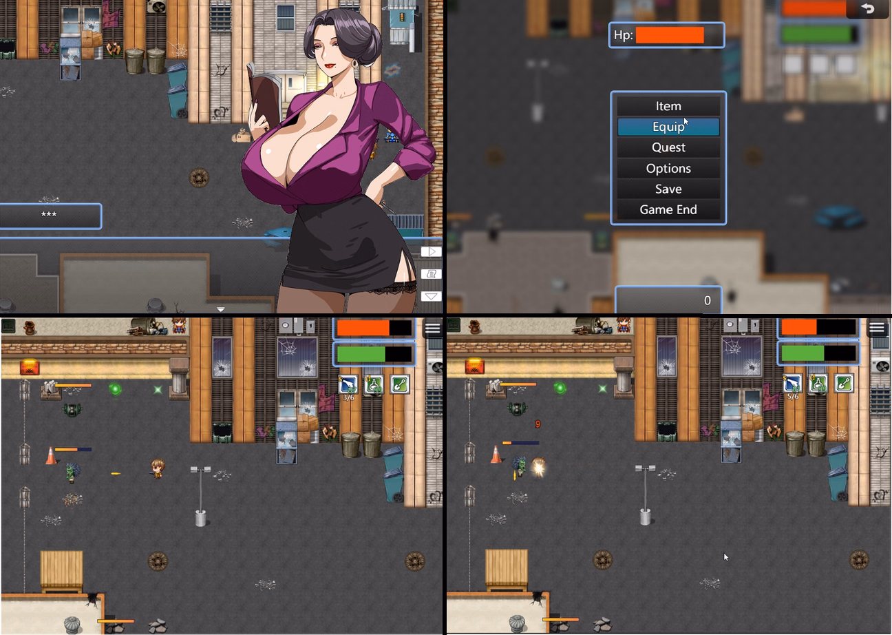 RPGM Zombies & Utopia [v0.1.5] [Blue Bone] screenshot