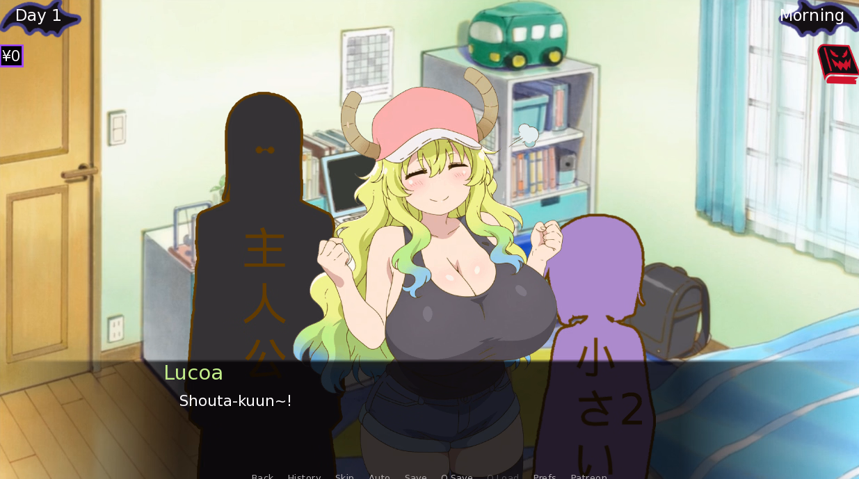 VN Ren'Py Mr. Fafnir's Dragon Sluts [v0.3] [SlutTea Productions] screenshot