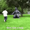 no more hugs for you, dude