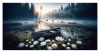 Lake shimmers like a gateway to another world by hazelnutgarden.png