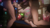 Jinx Threesome (Bodywriting).gif
