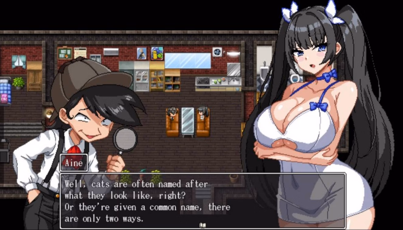 RPGM Completed Busty Detective! The Case Files of Aine Tamagushi [Final] [Hurricane Dot Com] screenshot