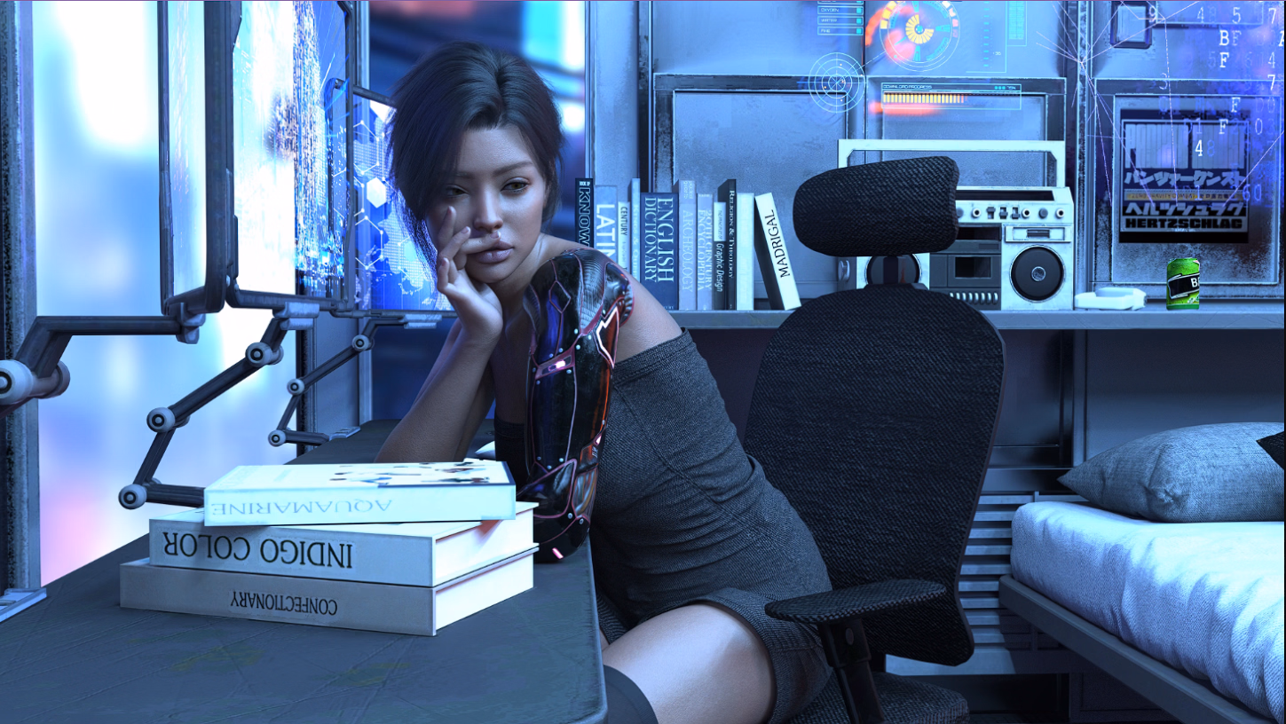 VN Ren'Py Distortion [Demo] [Lewd Core Games] screenshot