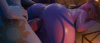 Celestia X Twilight doggy balcony 1.gif