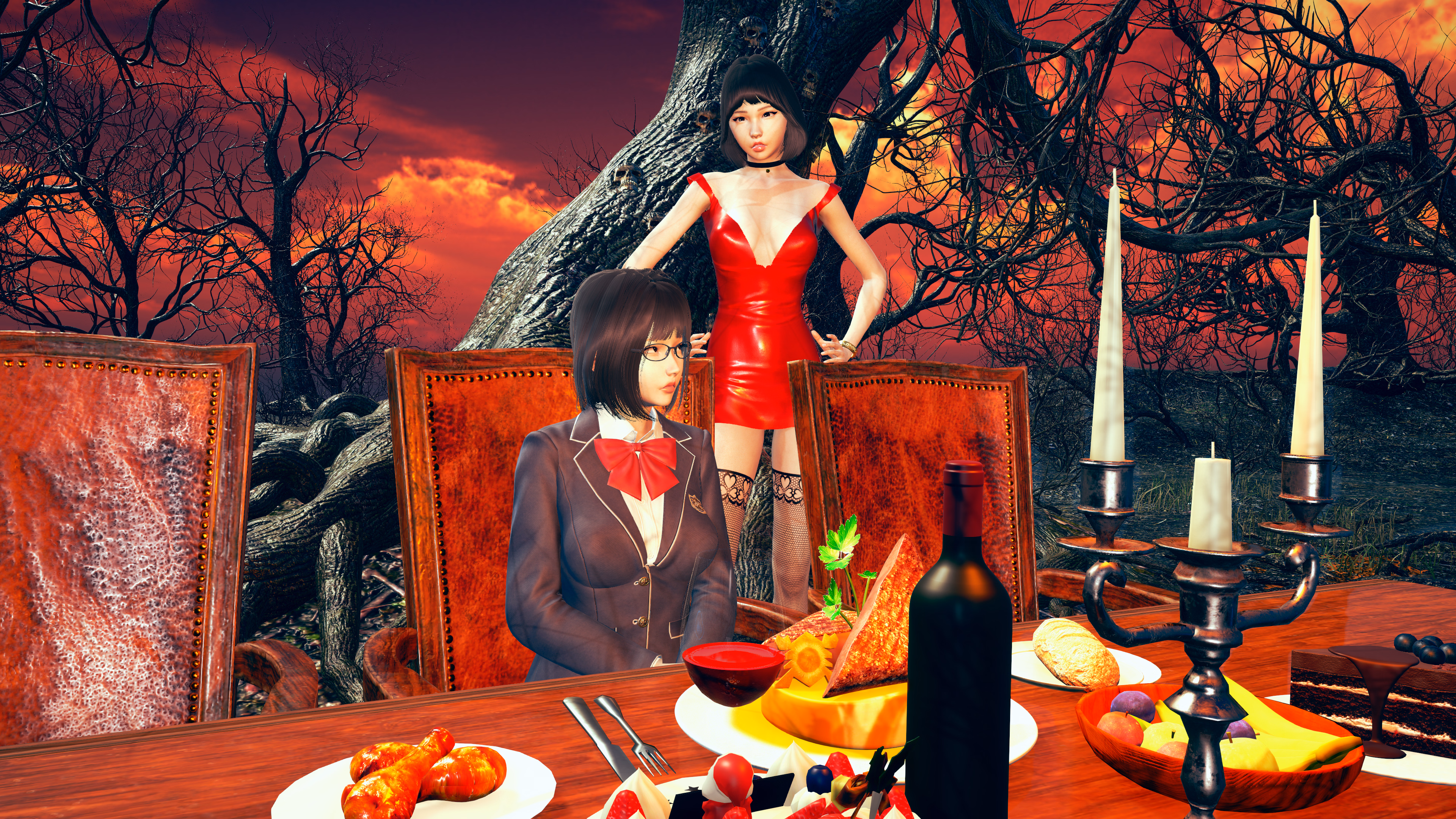 VN Ren'Py Whispers of the Arcane [v0.1.1] [Midnight Passion] screenshot
