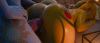 2025.08.05 Celestia X Applejack doggy balcony Clip.gif
