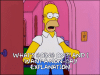 Simpsons Homer Non-Gay Explanation.gif