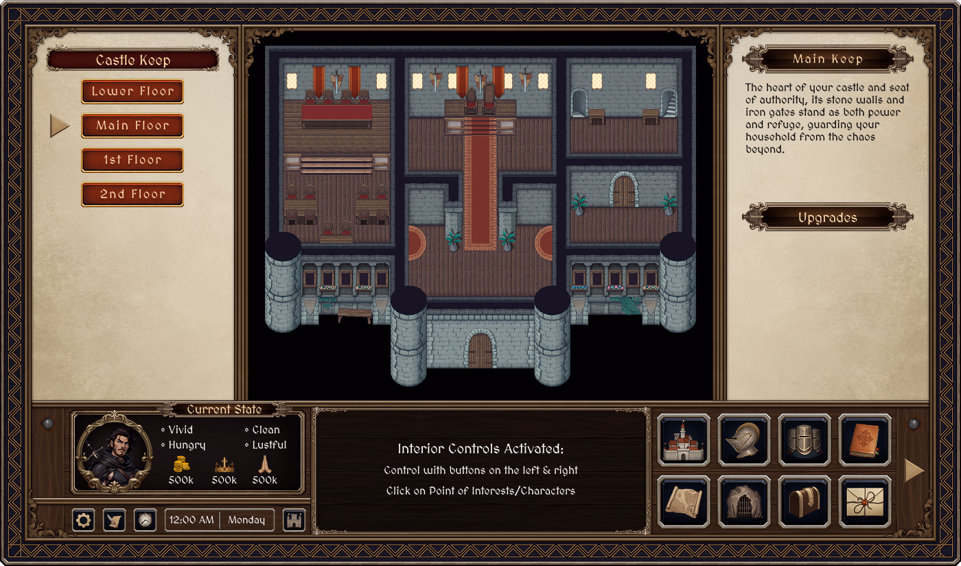 HTML The World of Bemoria [Initial Build v0.10a] [Bemorian Studios] screenshot