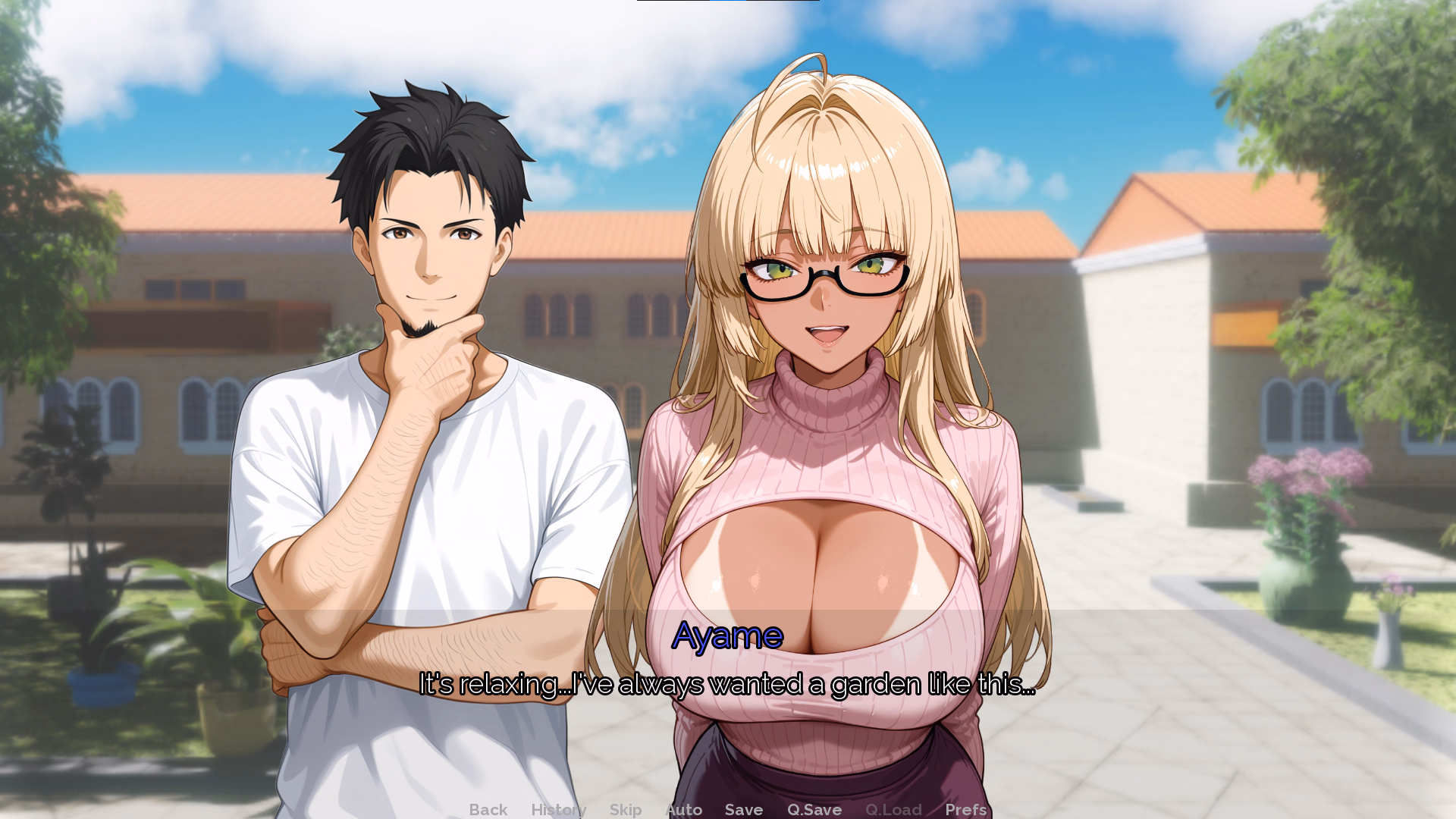 VN Ren'Py Debt&Temptation [v0.1] [AzureGlint] screenshot