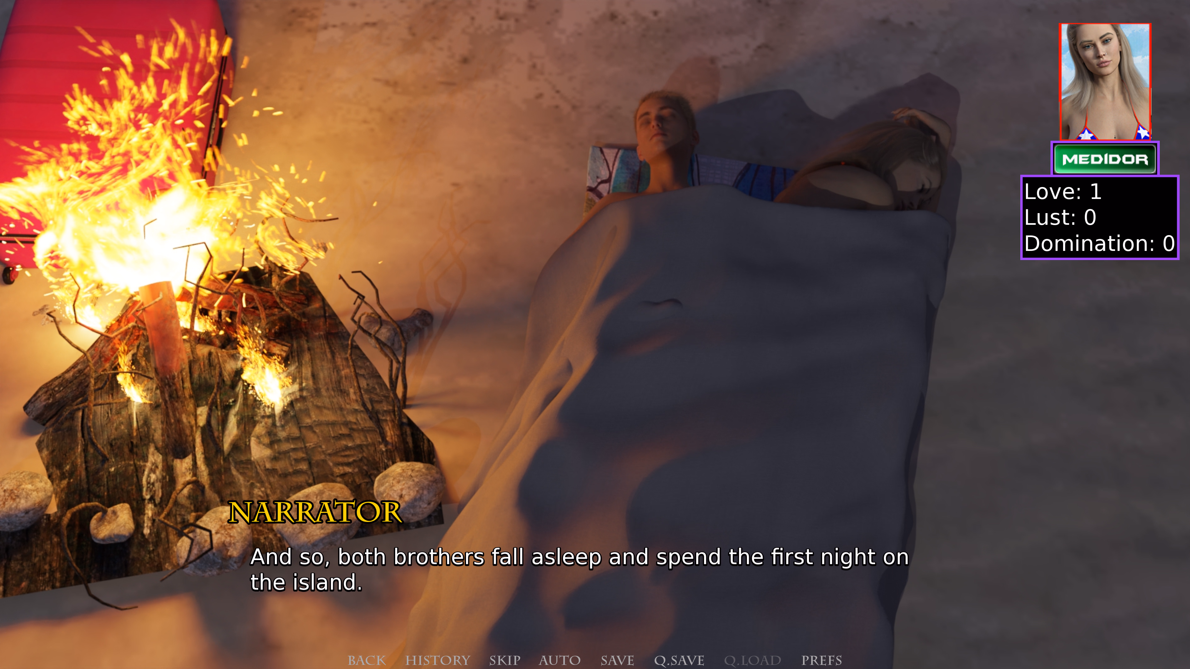 VN Ren'Py Lust Island [Ch.6] [AshrandGames] screenshot